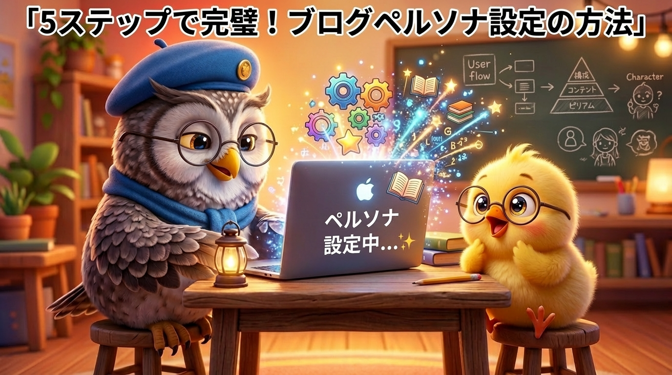 5ステップで完璧！ブログペルソナ設定の方法